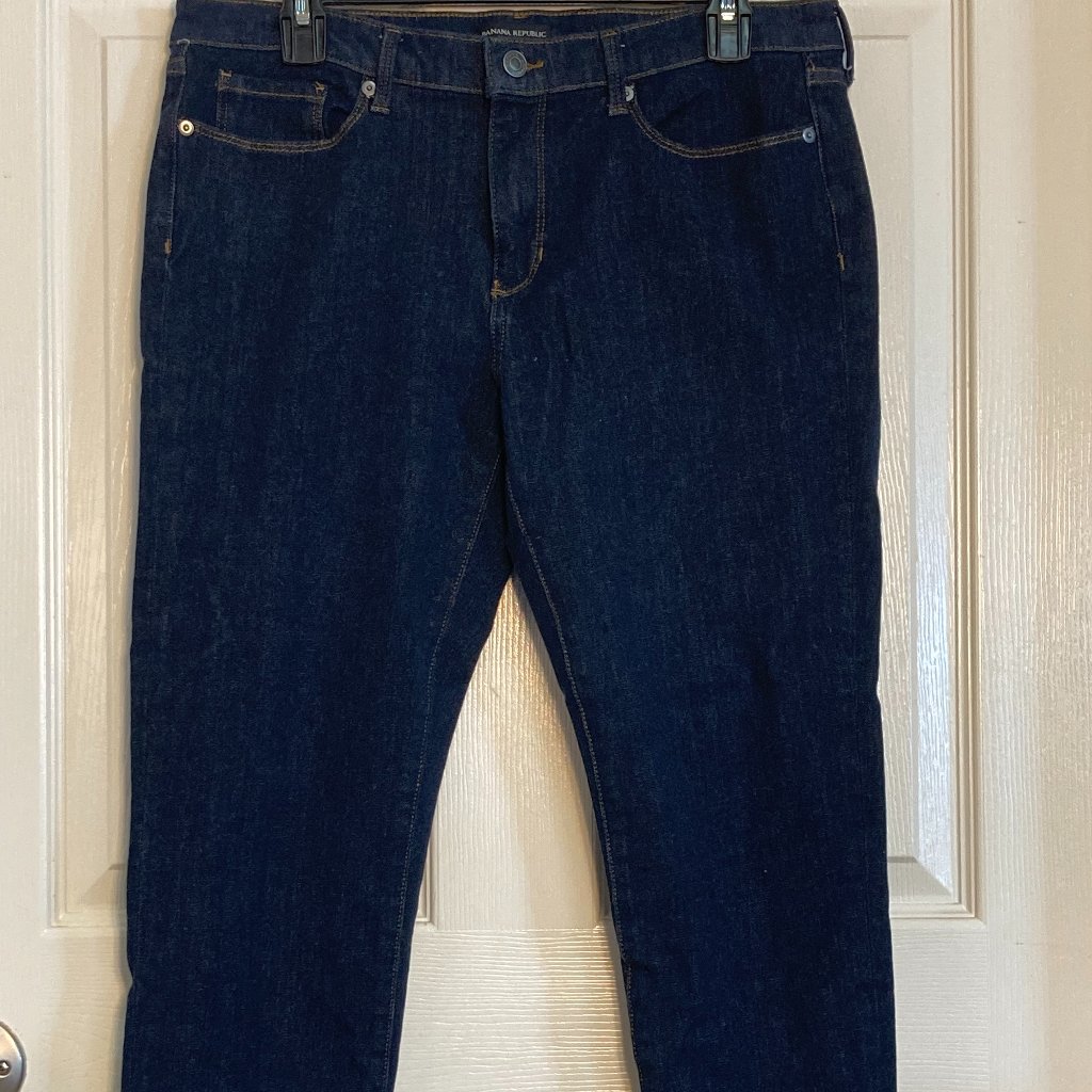 Womens Jeans Banana Republic Brand Blue Sze 31 Skinny